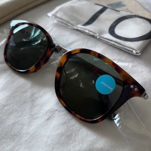 TOMS BARRON AMBER TORTOISE POLARIZED